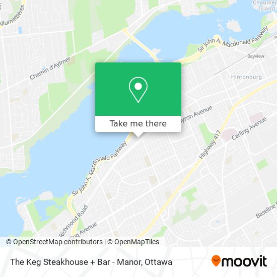 The Keg Steakhouse + Bar - Manor plan