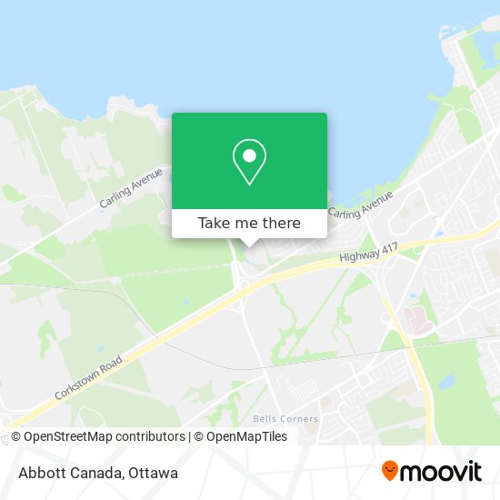 Abbott Canada map