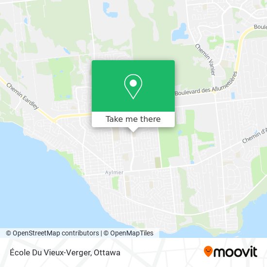 École Du Vieux-Verger map