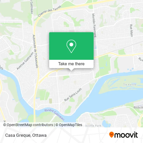 Casa Greque map