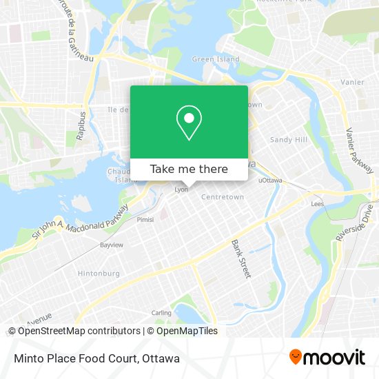 Minto Place Food Court plan