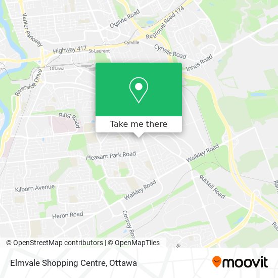 Elmvale Shopping Centre map