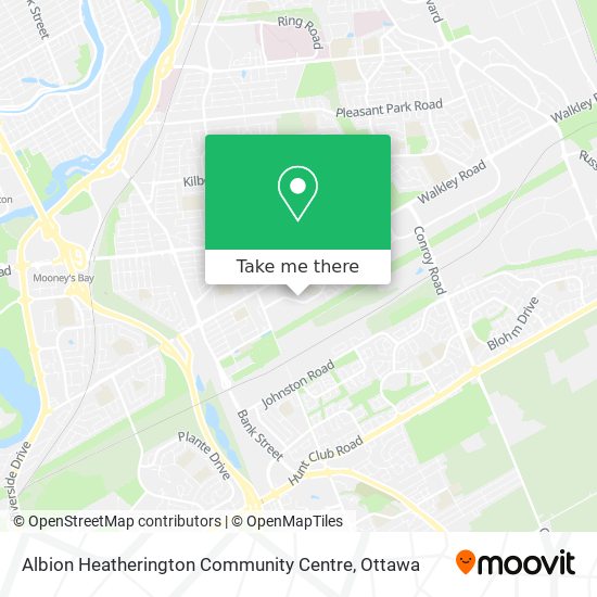 Albion Heatherington Community Centre map