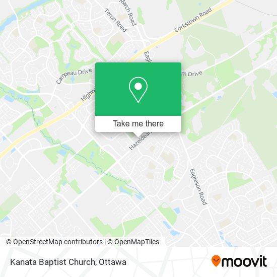 Kanata Baptist Church plan