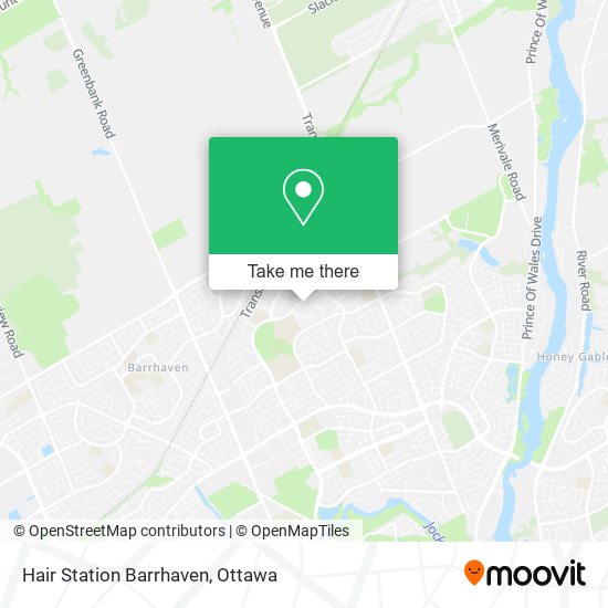 Hair Station Barrhaven plan