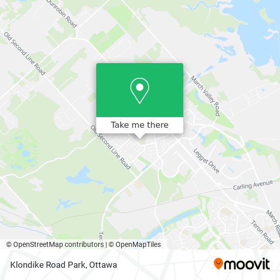 Klondike Road Park plan