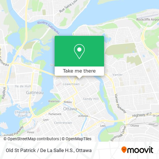 How To Get To Old St Patrick De La Salle H S In Ottawa By Bus Or Train