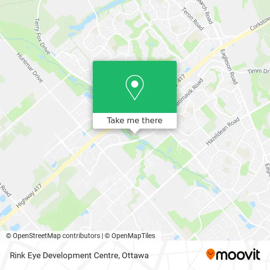 Rink Eye Development Centre map