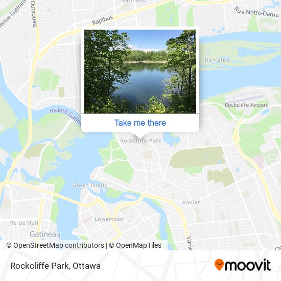 Rockcliffe Park map