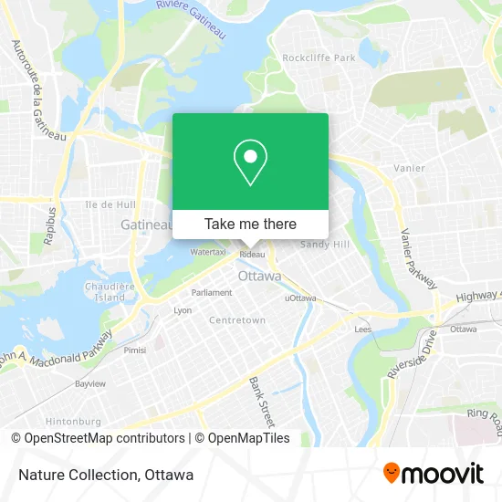 Nature Collection map