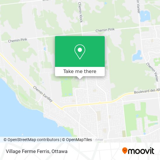 Village Ferme Ferris map