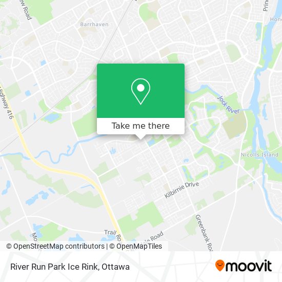 River Run Park Ice Rink plan