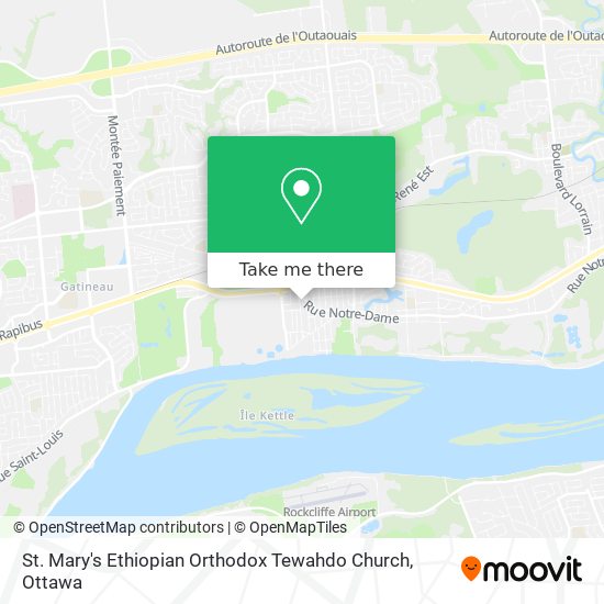 St. Mary's Ethiopian Orthodox Tewahdo Church map