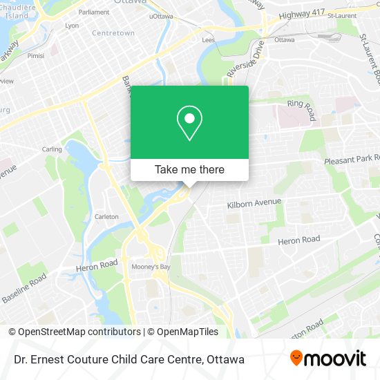 Dr. Ernest Couture Child Care Centre map