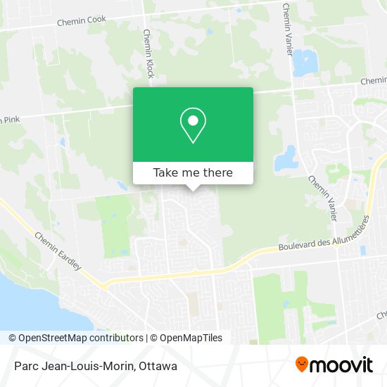 Parc Jean-Louis-Morin plan