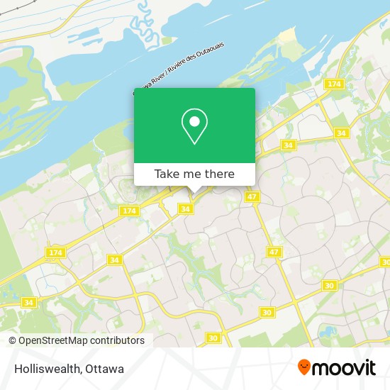 Holliswealth map