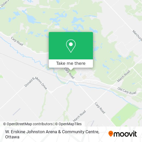 W. Erskine Johnston Arena & Community Centre map