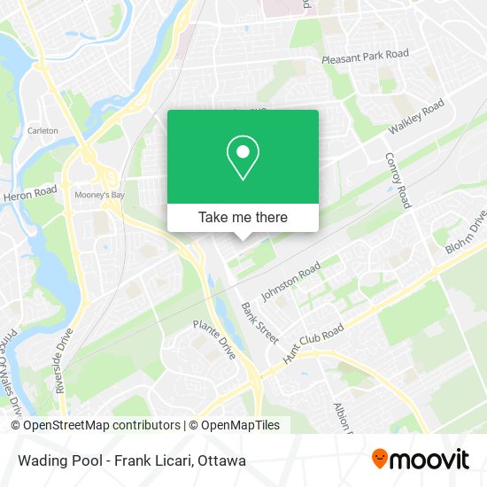 Wading Pool - Frank Licari map