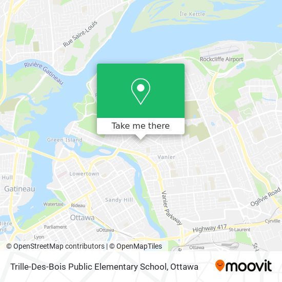 Trille-Des-Bois Public Elementary School map