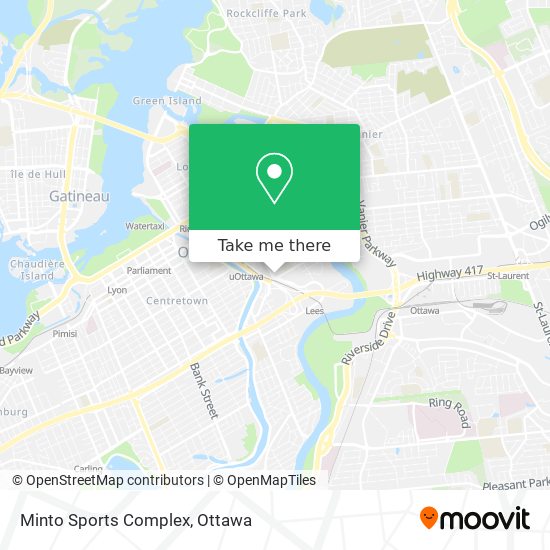 Minto Sports Complex map