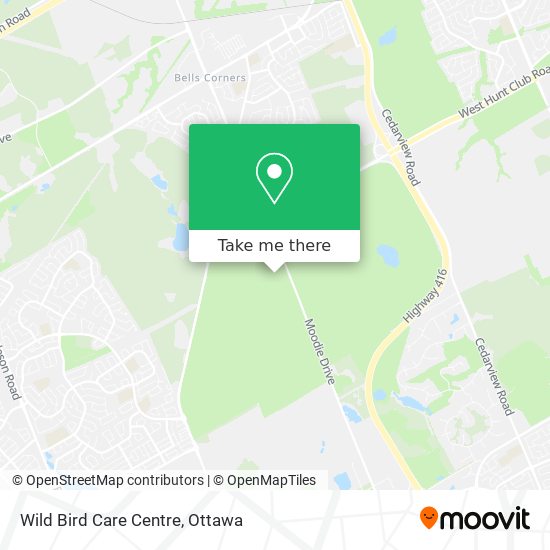 Wild Bird Care Centre plan