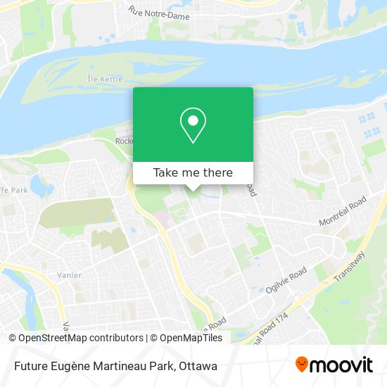 Future Eugène Martineau Park plan