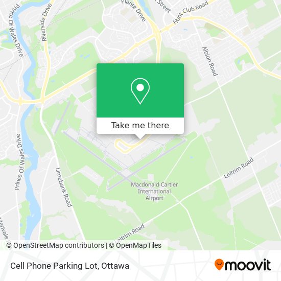 Cell Phone Parking Lot map