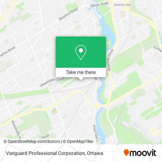 Vanguard Professional Corporation map