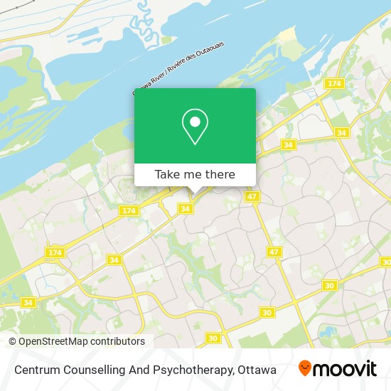 Centrum Counselling And Psychotherapy map