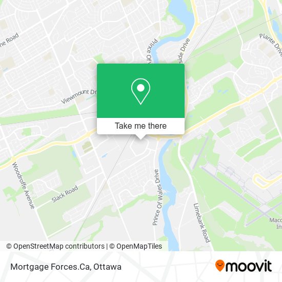 Mortgage Forces.Ca map