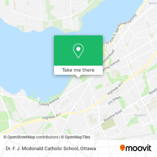 Dr. F. J. Mcdonald Catholic School plan
