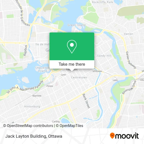 Jack Layton Building map
