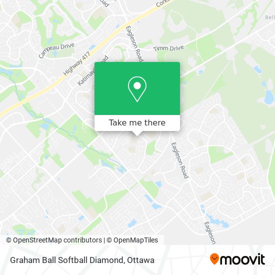Graham Ball Softball Diamond plan