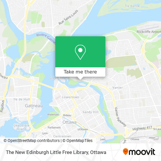 The New Edinburgh Little Free Library map