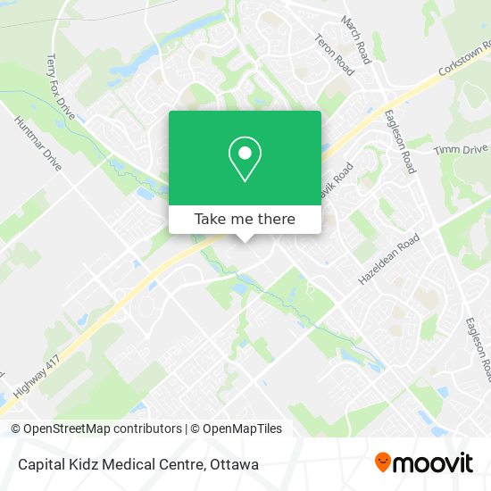 Capital Kidz Medical Centre plan
