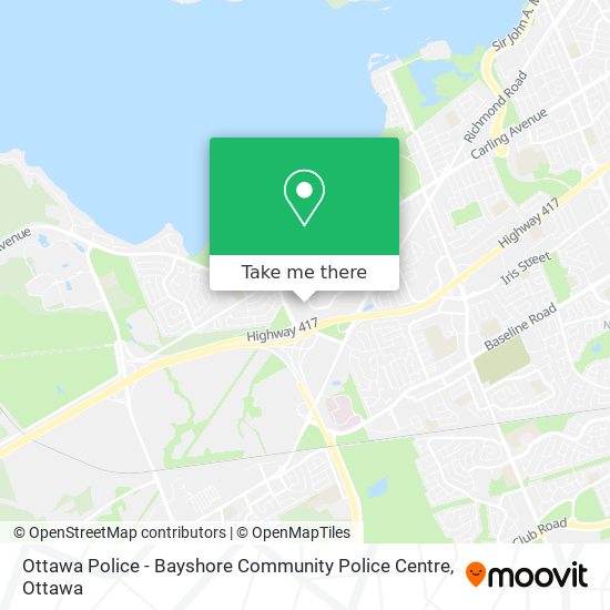 Ottawa Police - Bayshore Community Police Centre plan