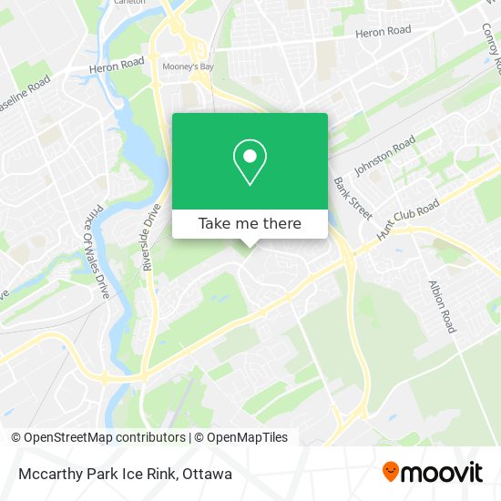 Mccarthy Park Ice Rink plan
