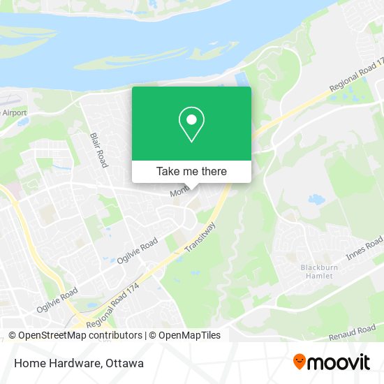 Home Hardware map