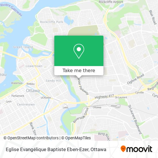 Eglise Evangélique Baptiste Eben-Ezer plan