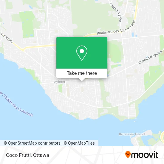 Coco Frutti map