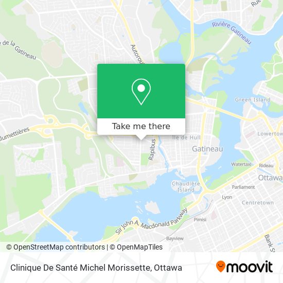 Clinique De Santé Michel Morissette map
