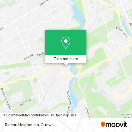 Rideau Heights Inn map
