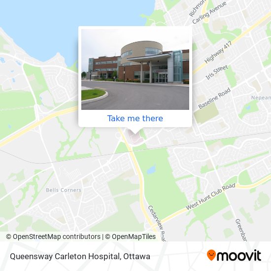 Queensway Carleton Hospital plan