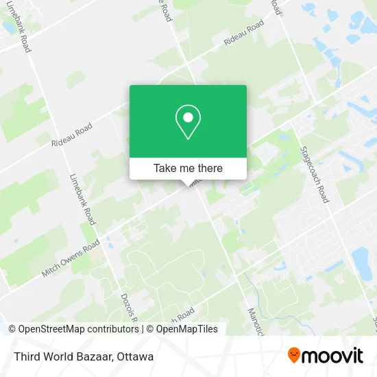 Third World Bazaar map