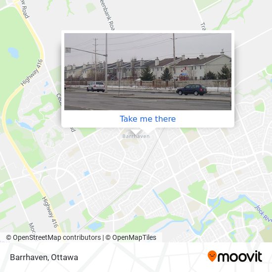 Barrhaven map