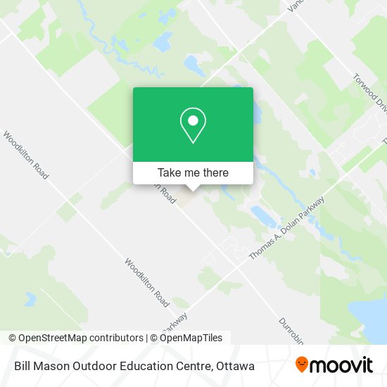 Bill Mason Outdoor Education Centre map