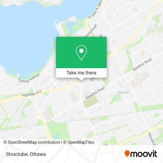 Structube map