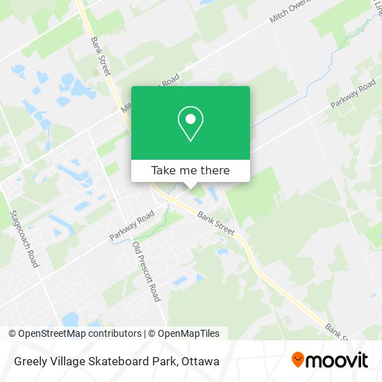 Greely Village Skateboard Park map