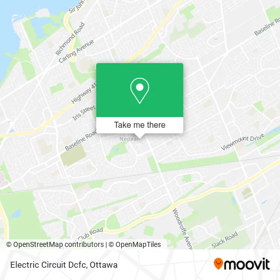 Electric Circuit Dcfc map