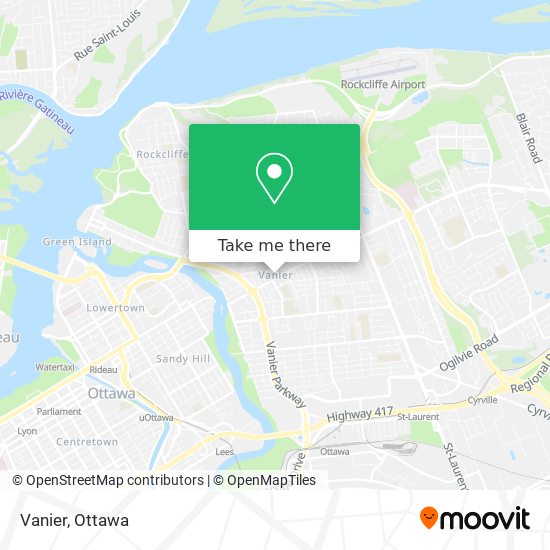 Vanier map